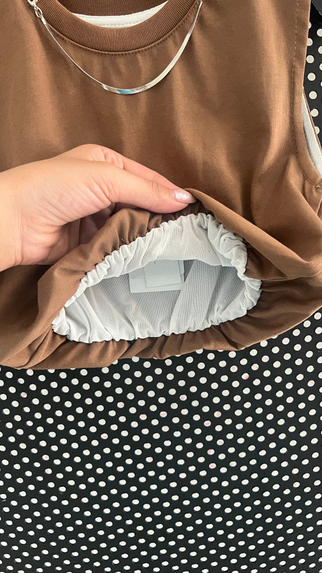 تاپ وارداتي😍كيفيت مستر🤌🏽 در دورنگ🌈سايز نقلي